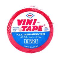 Изолента 0,15х19ммх10м #102 красная Vini Tape