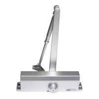 DC503S Arctic доводчик дверной гидравлический VIZIT 