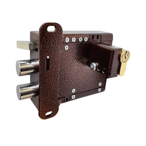 Полис 12 без блокировки замок электромеханический