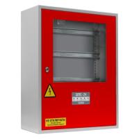 ШПС-24 исп.11 шкаф пожарной сигнализации (красная дверь)