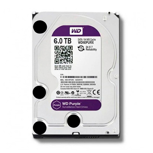 HDD 6000Gb WD62PURX Purple Western Digital