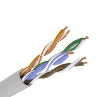 UTP-5e 4x2x0.5 Cu LSZH кабель внутренний одножильный серый Optimus