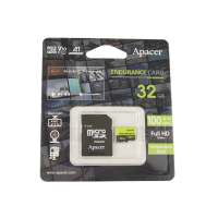 MicroSD SDHC/32GB Class 10, A1, 100 Mb/s, UHS-I карта памяти с адаптером Арасer