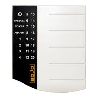 С2000-КС пульт контроля и управления охранно-пожарный светодиодный