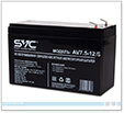 Аккумулятор SVC AV7.5-12/S для ИБП