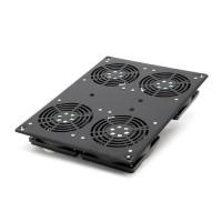 Вентиляторная панель 4х12см (черная) с термостатом 700404112Т SHIP