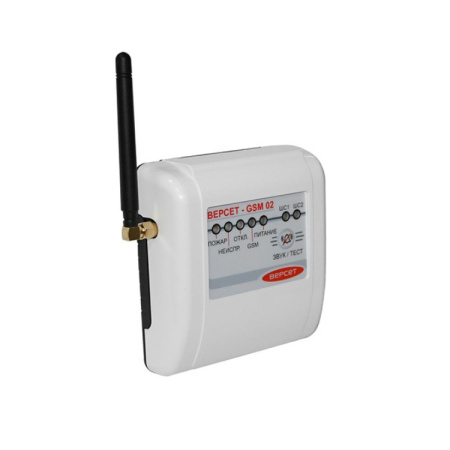 ВЕРСЕТ-GSM 02 прибор приемно-контрольный с автодозвонным модулем