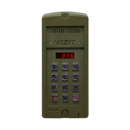 БВД-316R блок вызова домофона VIZIT